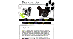 Desktop Screenshot of biscaywaterdogs.com